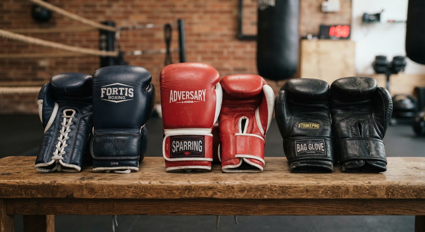 Les differents types de gants de boxe