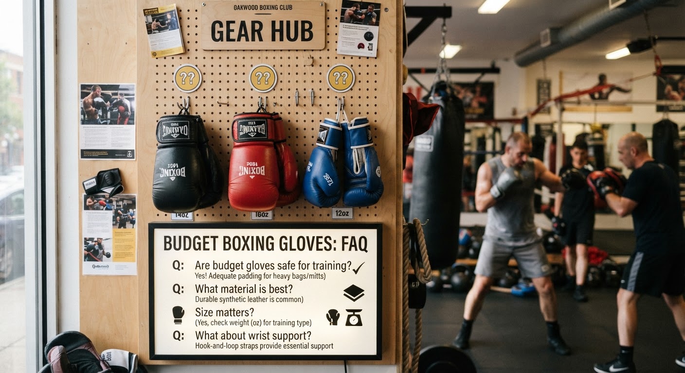 FAQ
Peut-on faire du sparring avec des gants à moins de 50 e