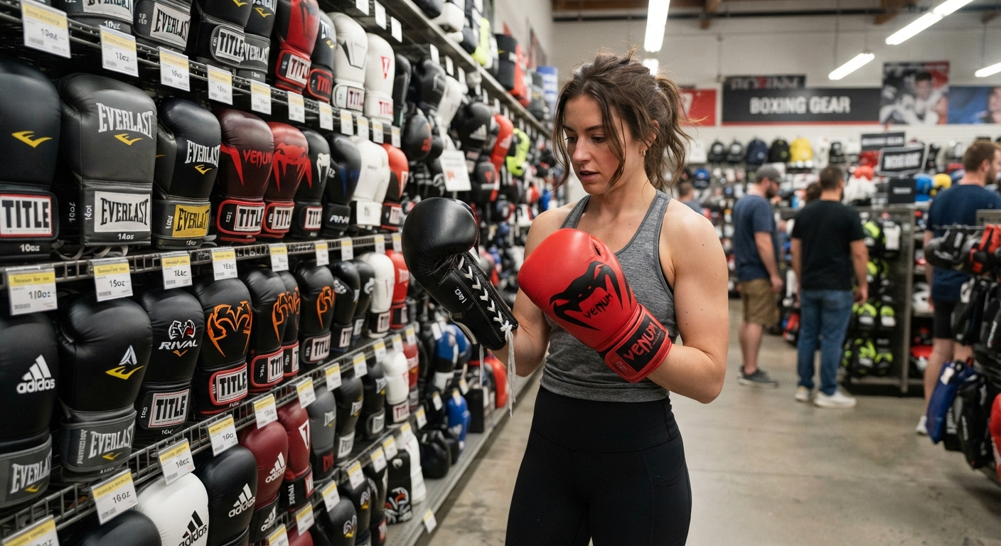 Gants de boxe : le choix fondamental
Le gant de boxe est le