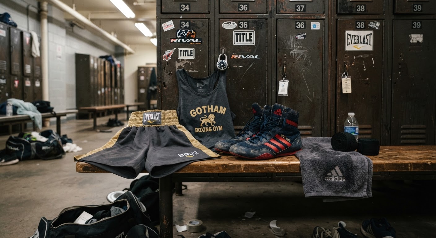 Tenue et chaussures
L'habillement en boxe n'est pas une que