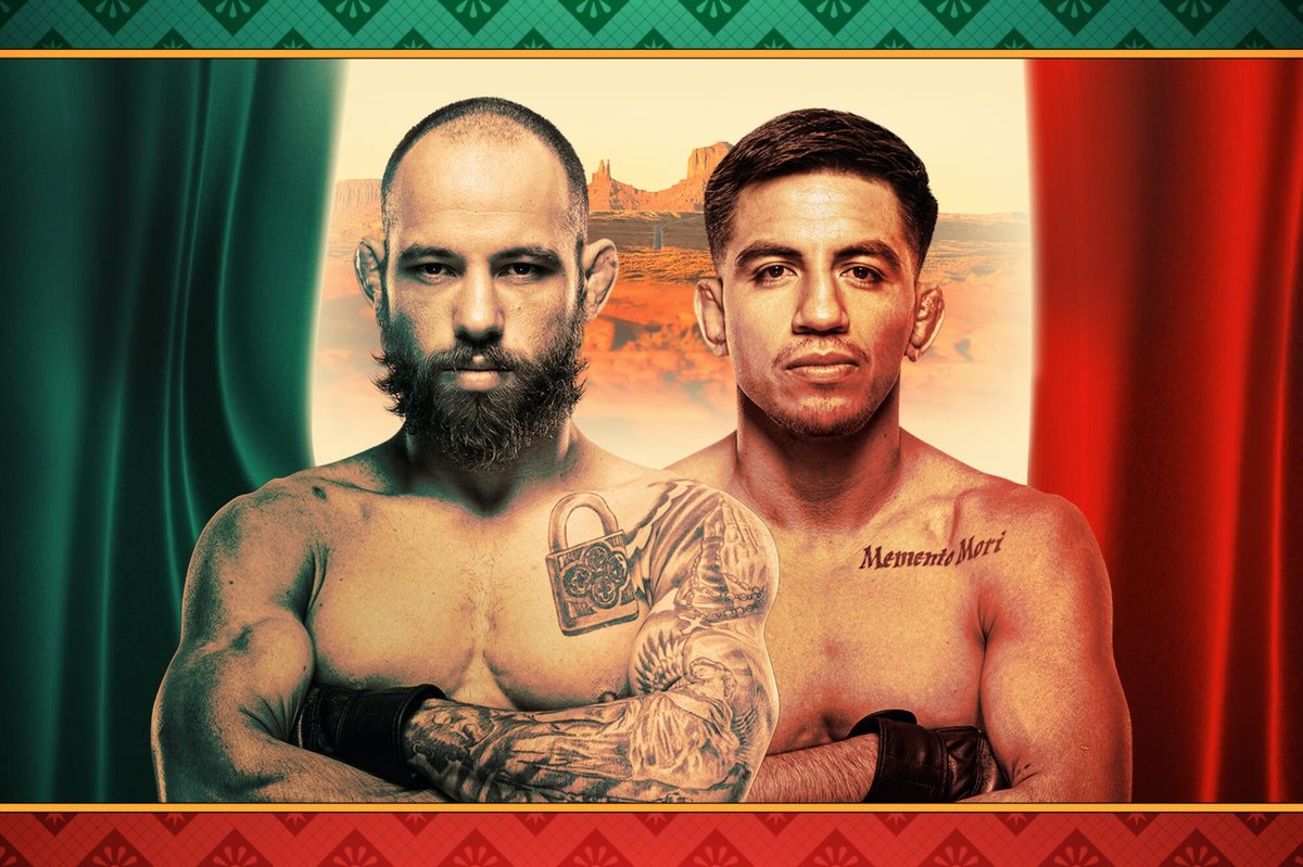 Affiche officielle Noche UFC Silva vs Delgado