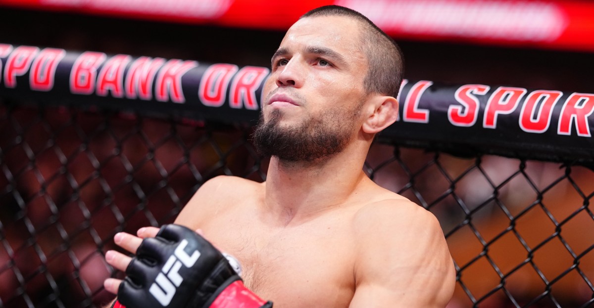 Illustration MMA - Umar Nurmagomedov réagit après sa défaite à Shanghai
